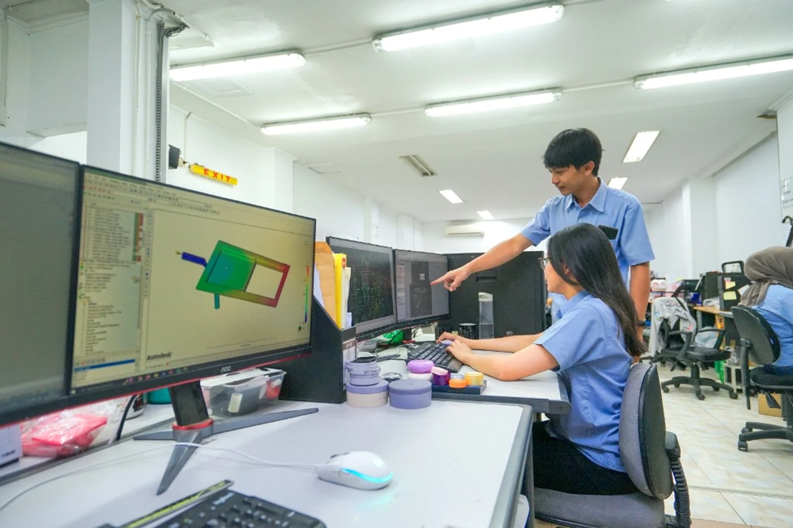 KEMAS 3D CAD Design & Mold Flow Simulation Engineering Team
